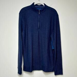 NWT Fairlane Blue Zipper Shirt Size S Stitch Fix